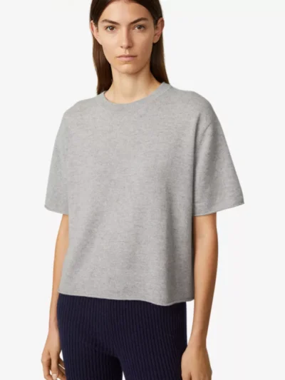 Lisa Yang Lisa Yang truien & vesten Cila tshirt Grijs
