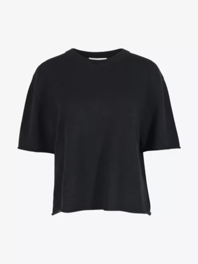 Lisa Yang Lisa Yang truien & vesten Cila tshirt Zwart
