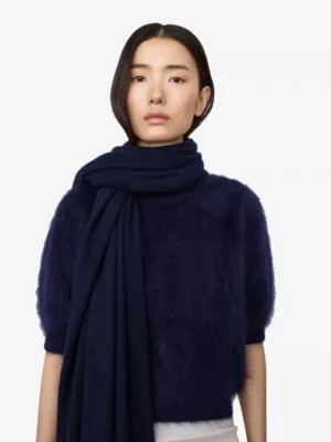 Lisa Yang Lisa Yang accessoires Paris scarf Blauw