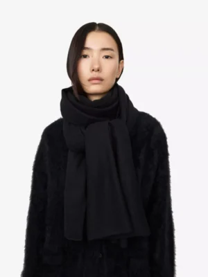 Lisa Yang Lisa Yang accessoires Paris scarf Zwart