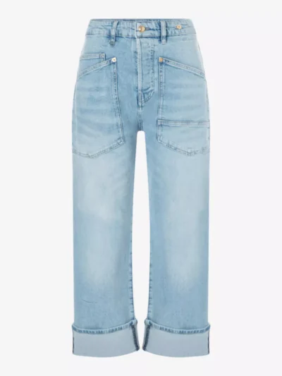 MAC MAC broeken 2321-90 baggy straig Blauw