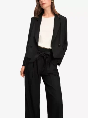 Marc Cain Collections Marc Cain blazers Yc 34.24 w03 Zwart