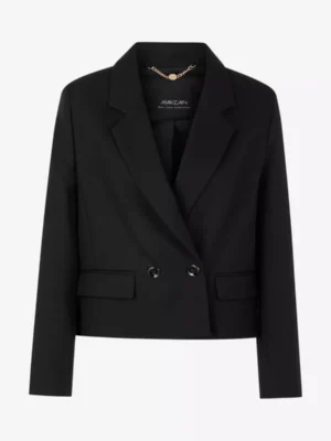 Marc Cain Collections Marc Cain blazers Yc 34.24 w03 Zwart