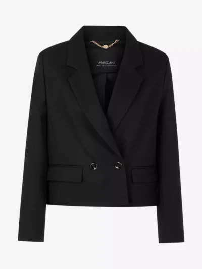 Marc Cain Collections Marc Cain blazers Yc 34.24 w03 Zwart