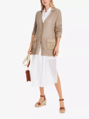 Marc Cain Collections Marc Cain truien & vesten Yc 39.17 m25 Camel
