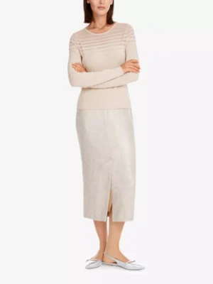 Marc Cain Collections Marc Cain truien & vesten Yc 41.15 m14 Beige