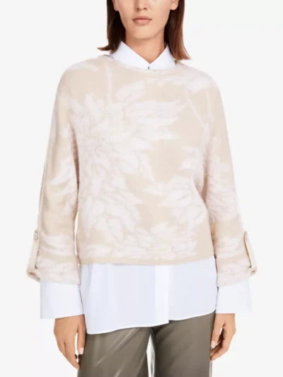 Marc Cain Collections Marc Cain truien & vesten Yc 41.19 m19 Beige