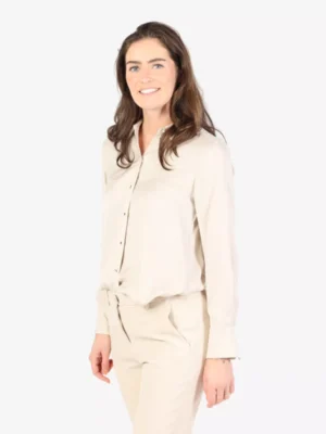 Marc Cain Collections Marc Cain blouses & tunieken Yc 51.12 w01 Beige
