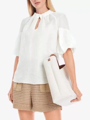 Marc Cain Collections Marc Cain blouses & tunieken Yc 51.42 w86 Beige