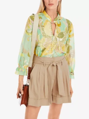 Marc Cain Collections Marc Cain blouses & tunieken Yc 51.45 w84 Geel