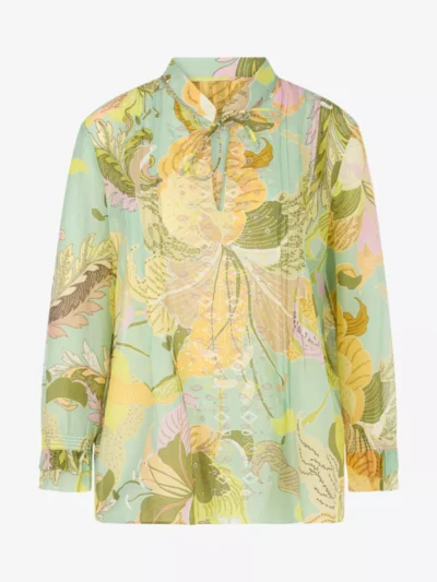 Marc Cain Collections Marc Cain blouses & tunieken Yc 51.45 w84 Geel