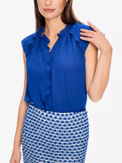 Marc Cain Collections Marc Cain blouses & tunieken Yc 61.10 w30 Blauw