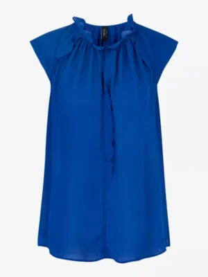 Marc Cain Collections Marc Cain blouses & tunieken Yc 61.10 w30 Blauw
