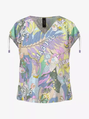 Marc Cain Sports Marc Cain blouses & tunieken Ys 51.16 w50 Paars