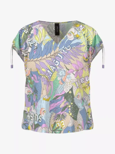 Marc Cain Sports Marc Cain blouses & tunieken Ys 51.16 w50 Paars