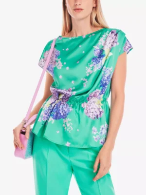Marc Cain Marc Cain blouses & tunieken Yg 51.10 w10 Groen