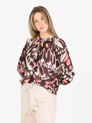 Marc Cain Marc Cain blouses & tunieken Yr 51.25 w23 Roze