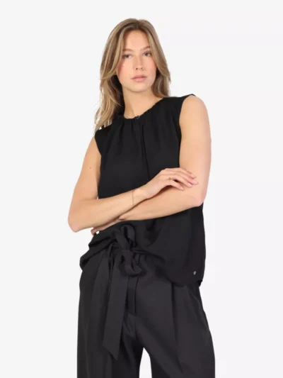 Marc Cain Marc Cain blouses & tunieken Yr 61.03 w39 Zwart