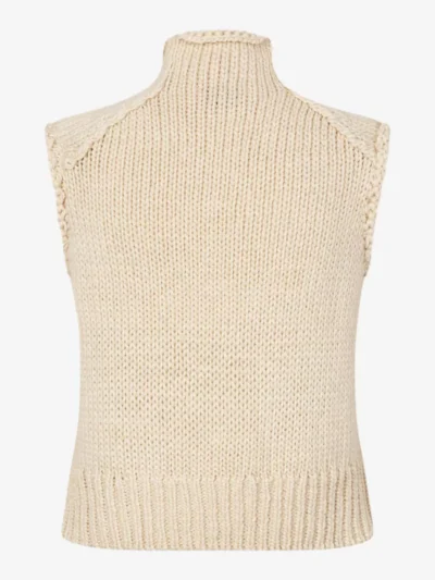 Modström Modström truien & vesten Felipe vest Beige