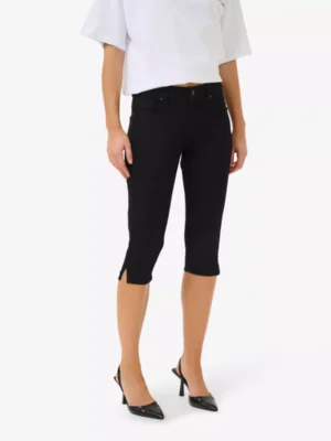 My Essential Wardrobe My Essential Wardrobe broeken 10705201 cerol capri Zwart