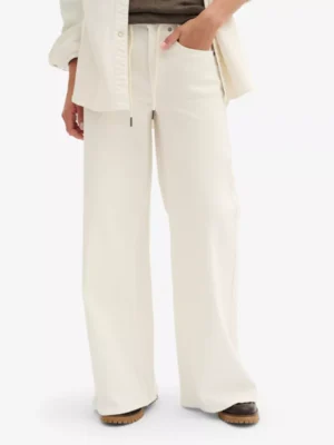 My Essential Wardrobe My Essential Wardrobe broeken Dango x wide Beige