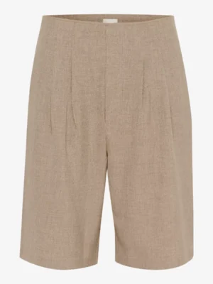 My Essential Wardrobe My Essential Wardrobe broeken Dion high wide short Grijs