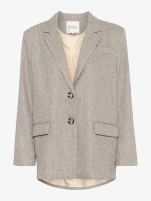 My Essential Wardrobe My Essential Wardrobe blazers Emmy blazer Grijs