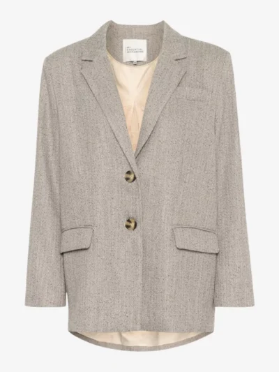 My Essential Wardrobe My Essential Wardrobe blazers Emmy blazer Grijs