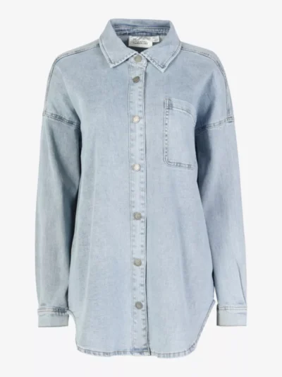 My Essential Wardrobe My Essential Wardrobe blouses & tunieken Lara malo shirt Blauw