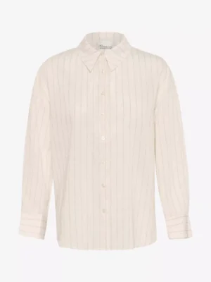 My Essential Wardrobe My Essential Wardrobe blouses & tunieken Lima shirt Beige