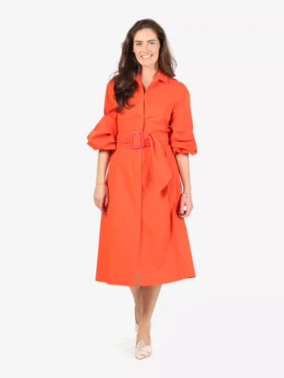 NATAN NATAN jurken Capri j5zn01 Rood