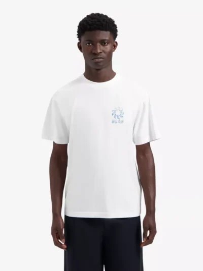 Olaf Olaf polo & tshirt Gradient sun tee Wit