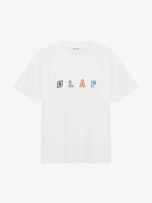 Olaf Olaf polo & tshirt M200105 sans embro tee Wit