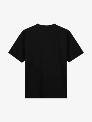 Olaf Olaf polo & tshirt M200111 zigzag wavy drift tee Zwart