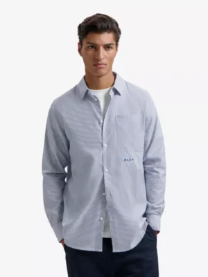 Olaf Olaf overhemden M200302 Blauw