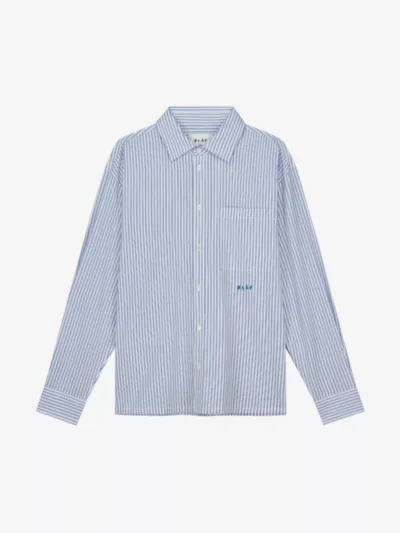 Olaf Olaf overhemden M200302 Blauw