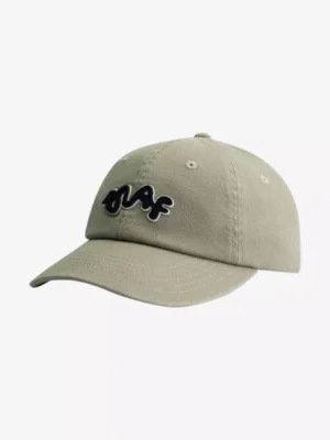 Olaf Olaf accessoires Signature washed cap Groen