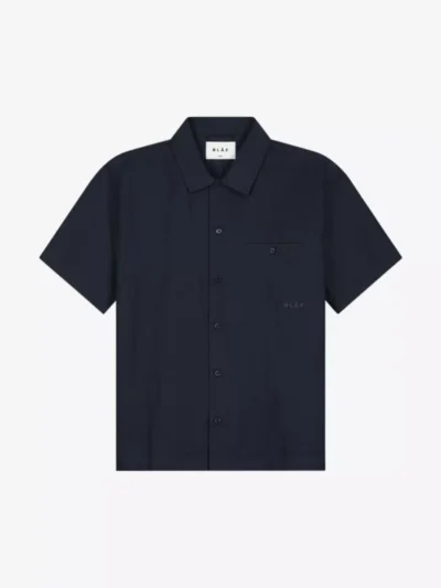 Olaf Olaf overhemden Sun linen shirt Blauw