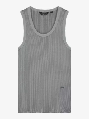 Olaf Olaf tshirts & tops W200101 retro ribbed Grijs