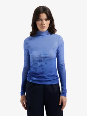 Olaf Olaf tshirts & tops W200107 dandelion mo Blauw