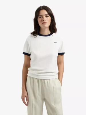 Olaf Olaf tshirts & tops W200111 signature ri Beige