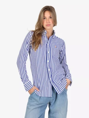 Ralph Lauren Ralph Lauren blouses & tunieken 211910131 knt ox lon Blauw