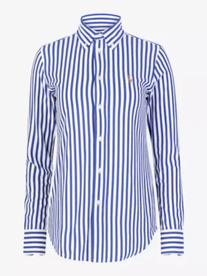 Ralph Lauren Ralph Lauren blouses & tunieken 211910131 knt ox lon Blauw