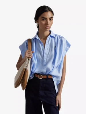 Ralph Lauren Ralph Lauren blouses & tunieken 211935131 lra short Blauw