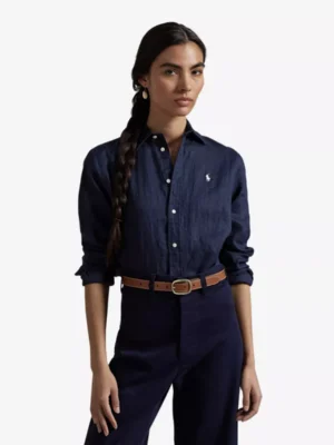 Ralph Lauren Ralph Lauren blouses & tunieken 211970730 classic lo Blauw