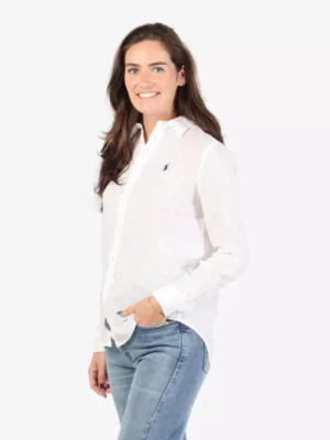 Ralph Lauren Ralph Lauren blouses & tunieken 211970730 classic lo Wit