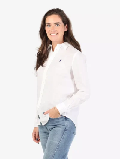 Ralph Lauren Ralph Lauren blouses & tunieken 211970730 classic lo Wit