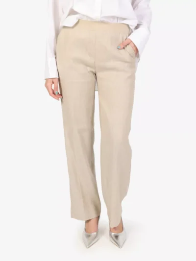 Raphaela Raphaela broeken Pam flared 16-2008 Beige