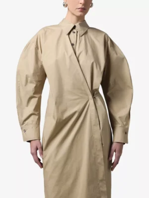 Roberto collina Roberto collina jurken B51235 Camel