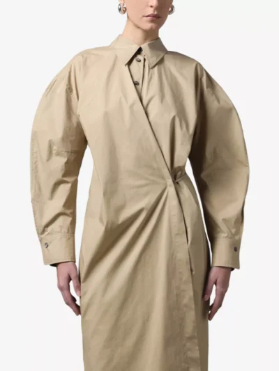 Roberto collina Roberto collina jurken B51235 Camel